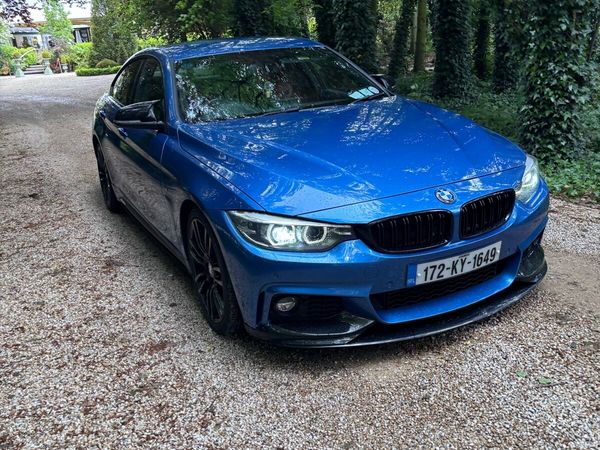 BMW 4-Series Coupe, Diesel, 2017, Blue