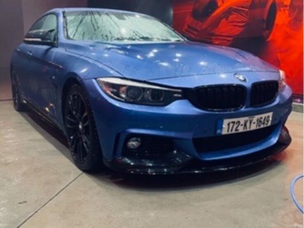BMW 4-Series Coupe, Diesel, 2017, Blue