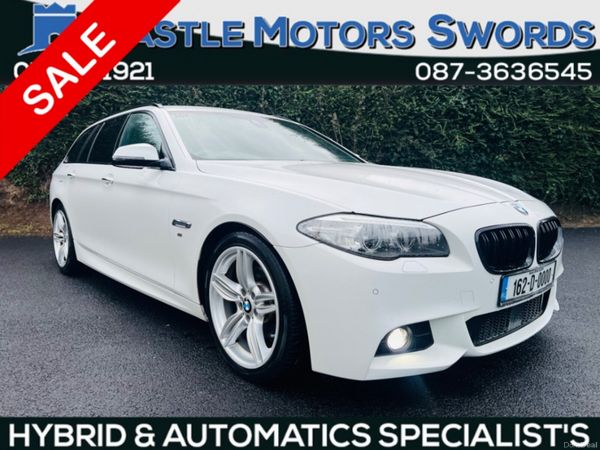 BMW 5-Series Estate, Diesel, 2016, White