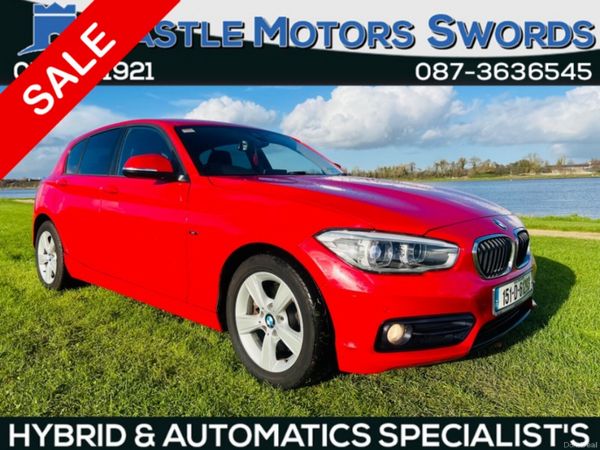 BMW 1-Series Hatchback, Petrol, 2015, Red