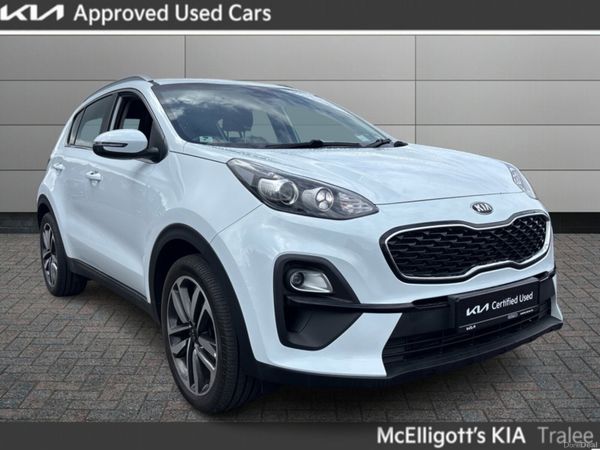 Kia Sportage MPV, Diesel Hybrid, 2021, White