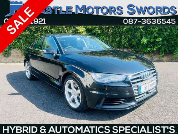 Audi A3 Saloon, Petrol, 2015, Black