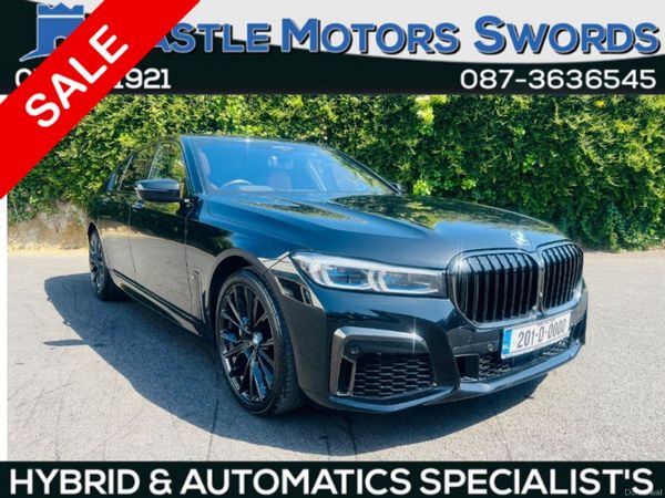BMW 7-Series Saloon, Petrol Plug-in Hybrid, 2020, Black