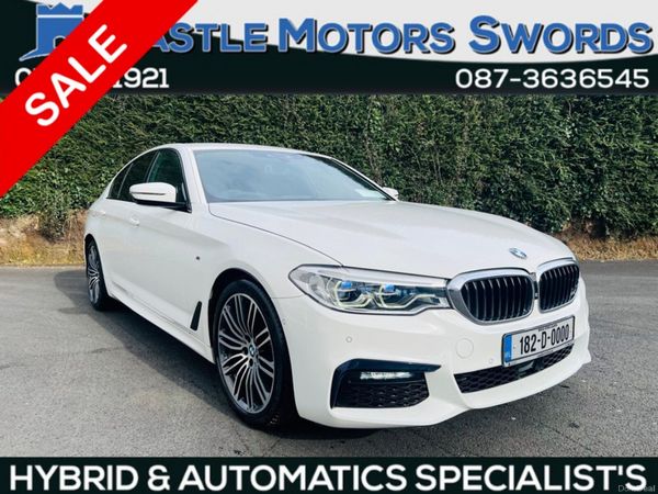BMW 5-Series Saloon, Diesel, 2018, White