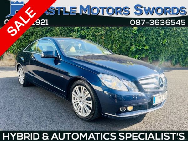 Mercedes-Benz E-Class Coupe, Diesel, 2011, Blue