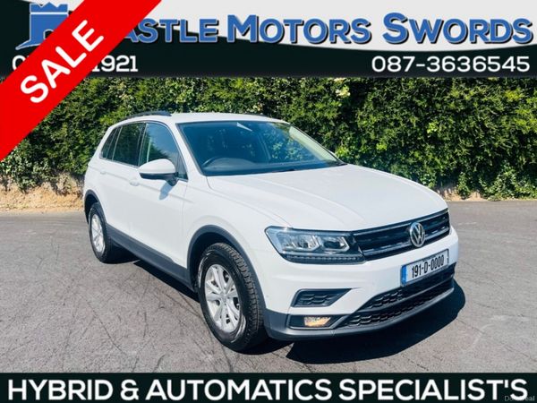 Volkswagen Tiguan SUV, Diesel, 2019, White