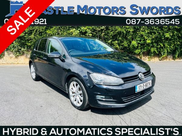 Volkswagen Golf Hatchback, Petrol, 2017, Black