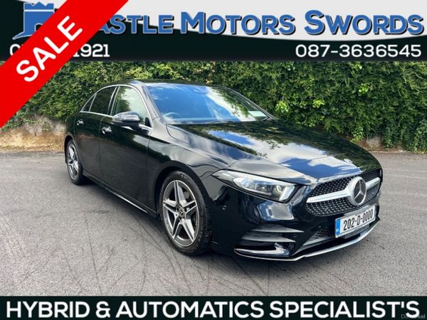 Mercedes-Benz A-Class Saloon, Petrol, 2020, Black