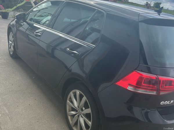 Volkswagen Golf Hatchback, Diesel, 2013, Black
