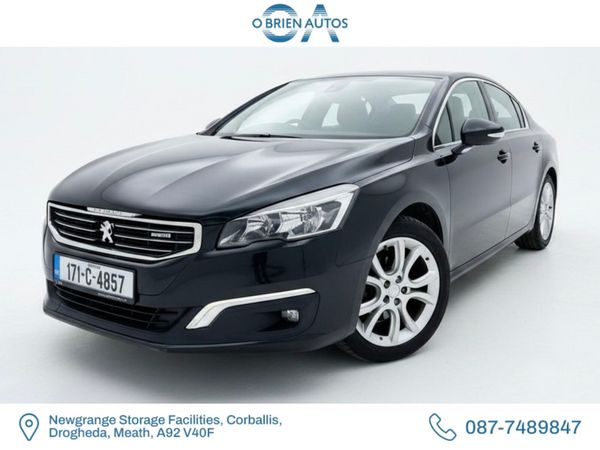 Peugeot 508 Saloon, Diesel, 2017, Black