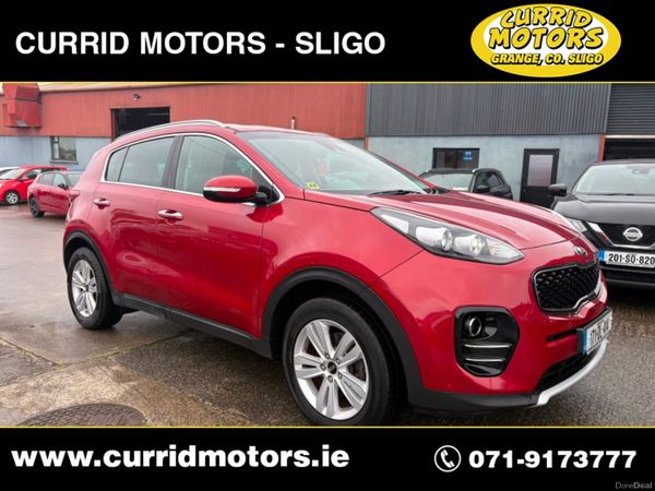 Kia Sportage MPV, Diesel, 2017, Red
