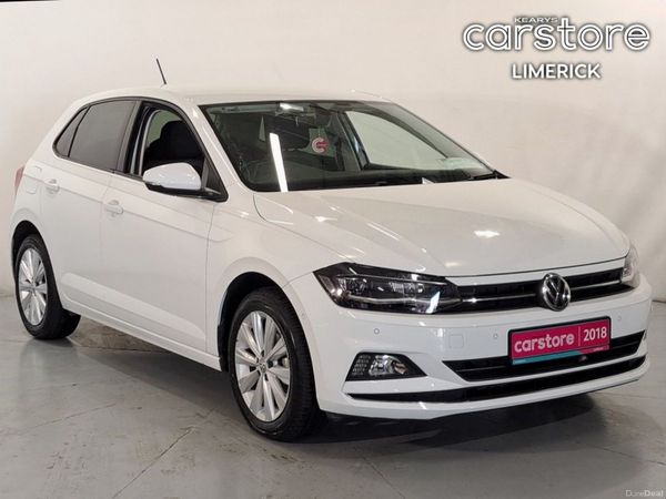 Volkswagen Polo Hatchback, Petrol, 2018, White
