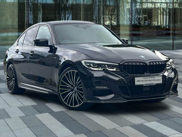 BMW 3-Series Saloon, Petrol Plug-in Hybrid, 2021, Black