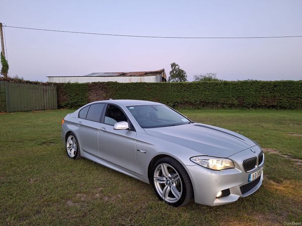 BMW 5-Series Saloon, Diesel, 2011, Silver