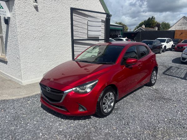 Mazda Demio Hatchback, Petrol, 2017, Red