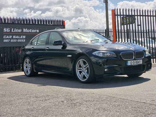 BMW 5-Series Saloon, Diesel, 2012, Black