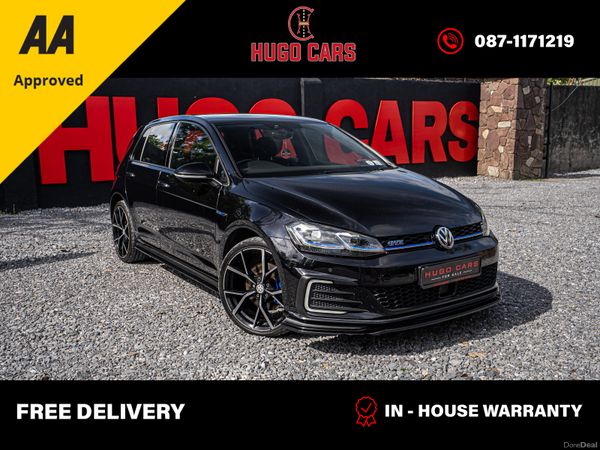 Volkswagen Golf Hatchback, Petrol Plug-in Hybrid, 2018, Black