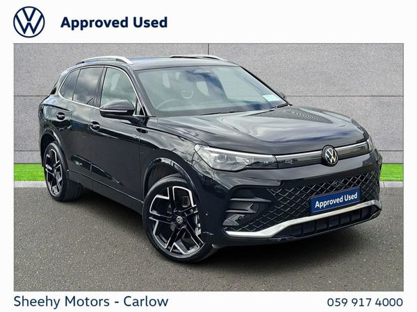 Volkswagen Tiguan SUV, Petrol Hybrid, 2025, Black