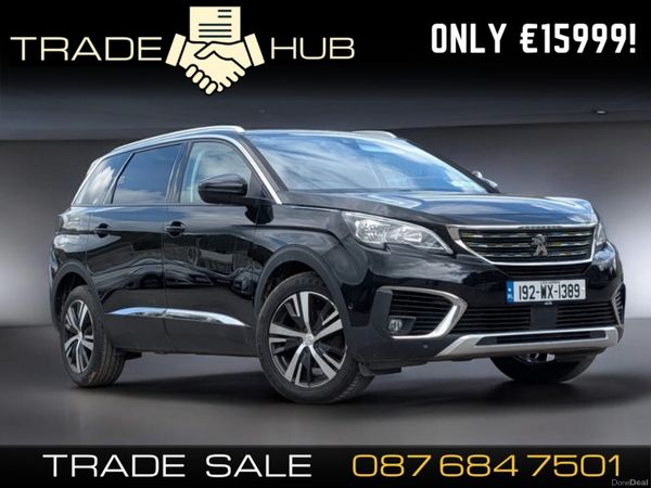 Peugeot 5008 MPV, Diesel, 2019, Black