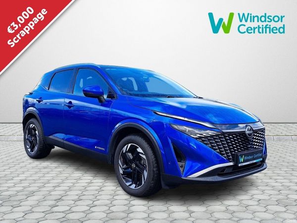 Nissan Qashqai SUV, Petrol Hybrid, 2026, Blue