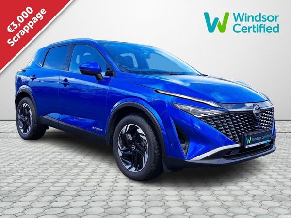 Nissan Qashqai SUV, Petrol Hybrid, 2026, Blue