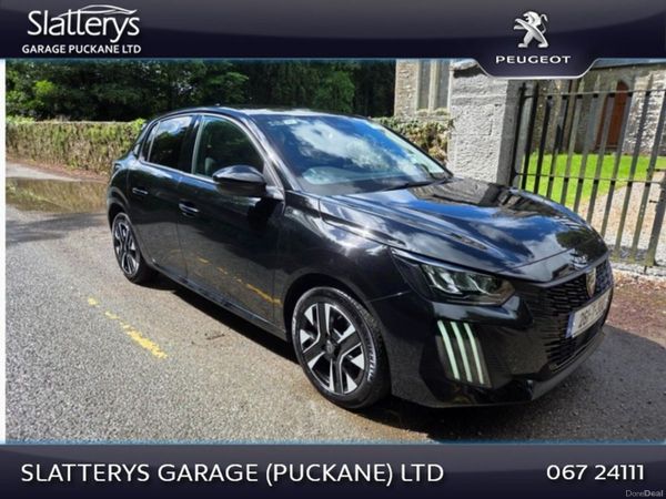 Peugeot 208 Hatchback, Petrol, 2026, Black