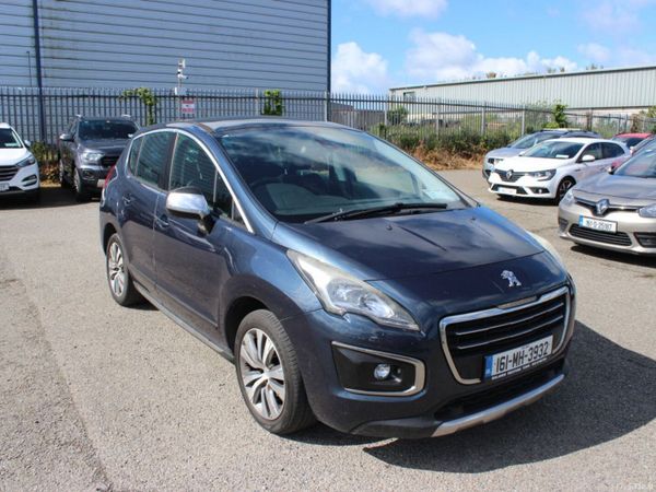 Peugeot 3008 SUV, Diesel, 2016, Blue