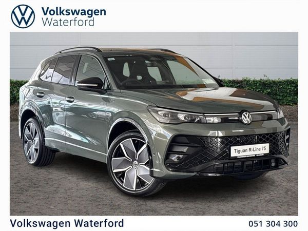 Volkswagen Tiguan SUV, Petrol Plug-in Hybrid, 2026, Green