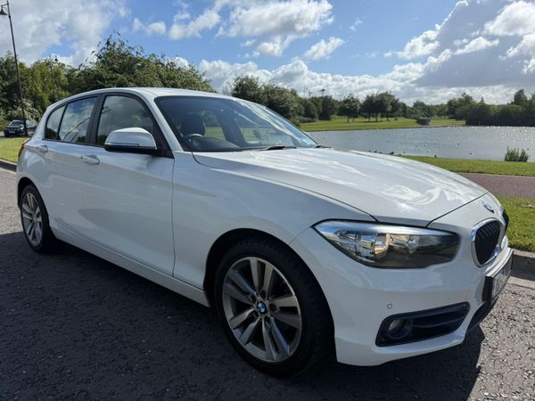 BMW 1-Series Hatchback, Diesel, 2016, White