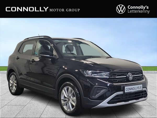 Volkswagen T-Cross SUV, Petrol, 2026, Black