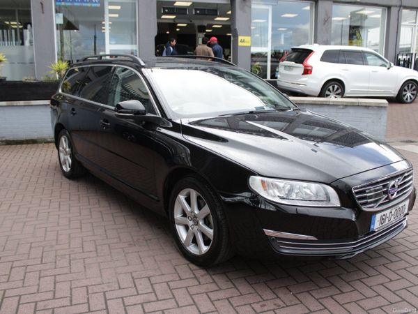 Volvo V70 Estate, Petrol, 2016, Black