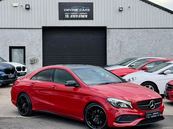 Mercedes-Benz CLA Coupe, Diesel, 2017, Red