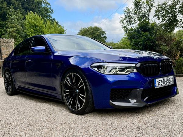 BMW M5 Saloon, Petrol, 2018, Blue