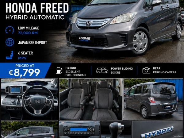 Honda Freed MPV, Petrol Hybrid, 2013, Grey