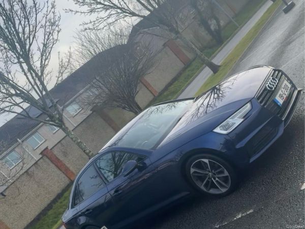 Audi A4 Saloon, Diesel, 2019, Blue