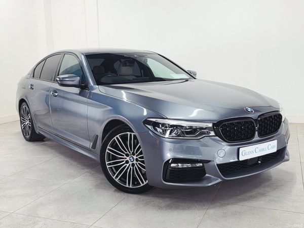 BMW 5-Series Saloon, Petrol Plug-in Hybrid, 2018, Grey
