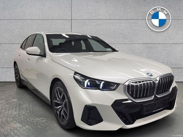 BMW 5-Series Saloon, Petrol Plug-in Hybrid, 2026, White