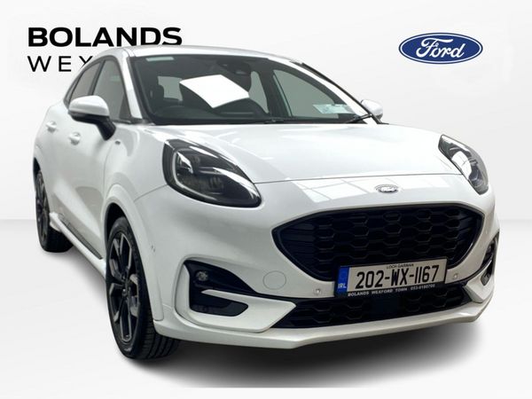 Ford Puma MPV, Petrol Hybrid, 2020, White