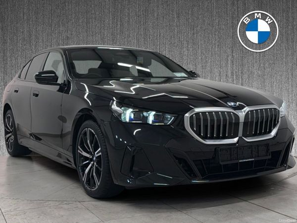 BMW 5-Series Saloon, Petrol Plug-in Hybrid, 2026, Black