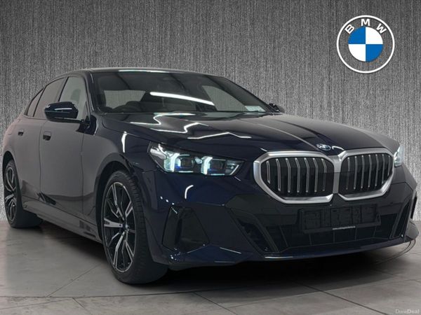 BMW 5-Series Saloon, Petrol Plug-in Hybrid, 2026, Blue