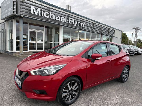 Nissan Micra Hatchback, Petrol, 2018, Red