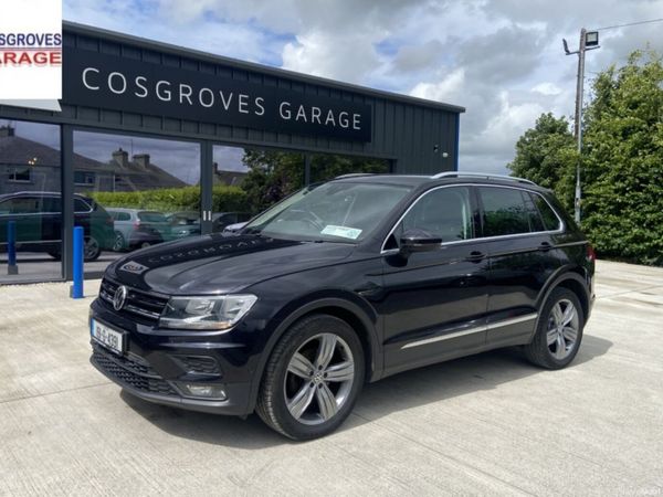 Volkswagen Tiguan SUV, Diesel, 2019, Black