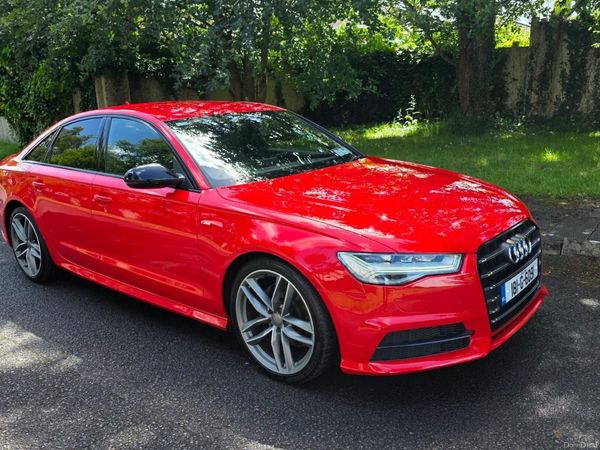 Audi A6 Saloon, Diesel, 2018, Red