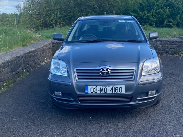 Toyota Avensis Saloon, Petrol, 2003, Grey