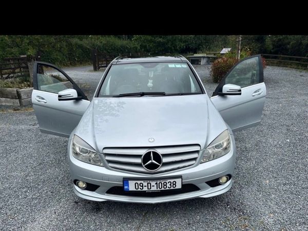 Mercedes-Benz C-Class Saloon, Petrol, 2009, Silver
