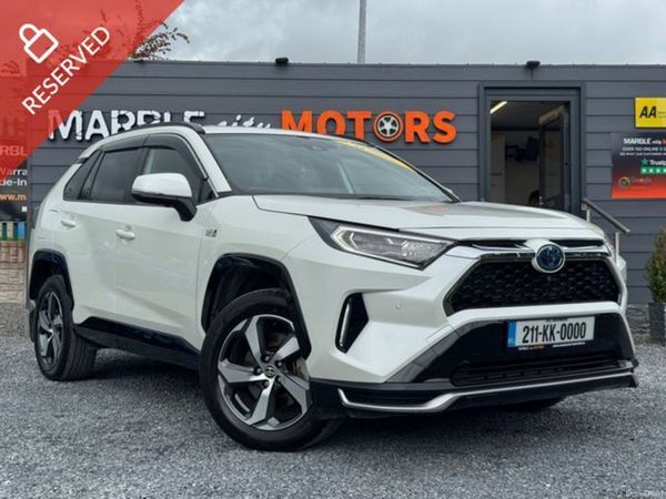 Toyota RAV4 Estate, Petrol Plug-in Hybrid, 2021, White