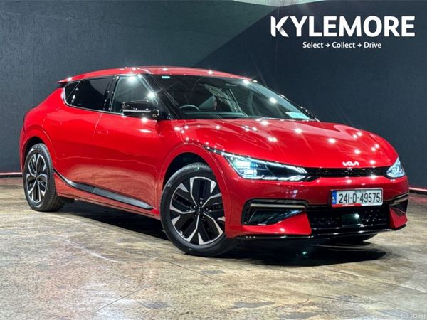 Kia EV6 Hatchback, Electric, 2024, Red