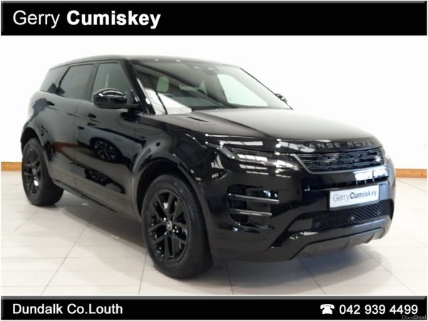 Land Rover Range Rover Evoque SUV, Petrol Hybrid, 2026, Black