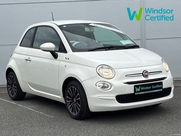 Fiat 500 Hatchback, Petrol, 2019, White