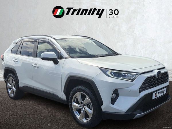 Toyota RAV4 SUV, Petrol Hybrid, 2021, White